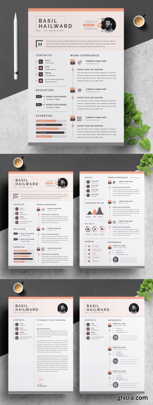 Infographic Resume Template 316254774