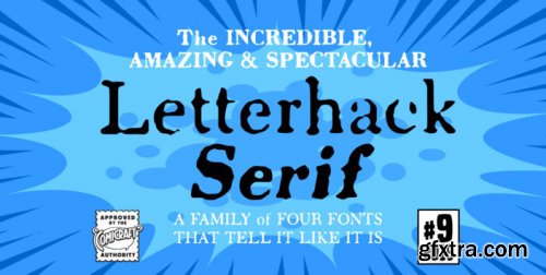 Letterhack Serif Complete Family