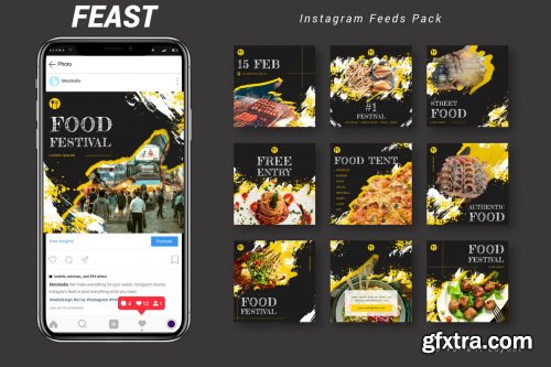 Feast - Instagram Feeds Pack
