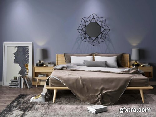 Nordic Style Bedroom 12