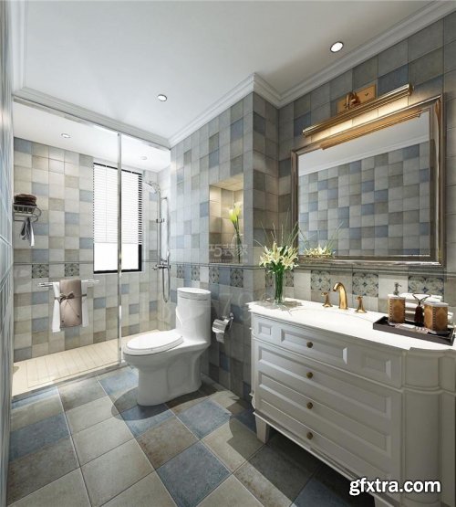 Modern Style Bathroom 82