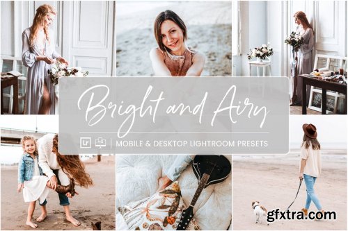 CreativeMarket - Lightroom Presets Bright and Airy 4420392