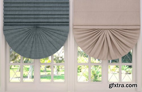 Modern fabric curtains 06