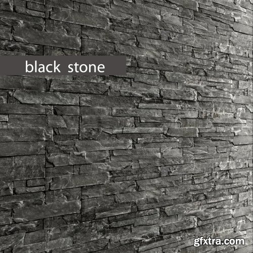 Stone slate black