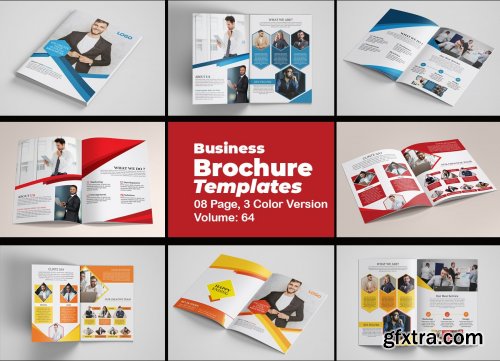 CreativeMarket - Business Brochure template 4522250