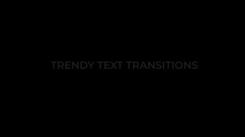 MotionElements - Trendy Text Transitions Presets - 13016605