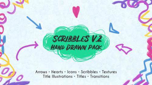 MotionElements - Scribbles v.2. Hand Drawn Pack - 12327774
