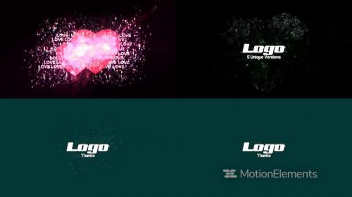 MotionElements - Valentine's Day Logo Pack - 12522871