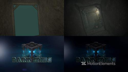 MotionElements - Dark Mine - Mine Shaft Corridors Cinematic Intro - 12756338