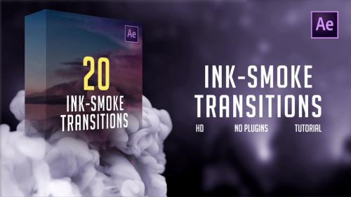 MotionElements - Ink-Smoke Transitions - 12833955