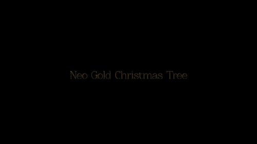 MotionElements - Neo Gold Christmas Tree - 14123074