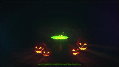 MotionElements - Halloween Logo - 13807471