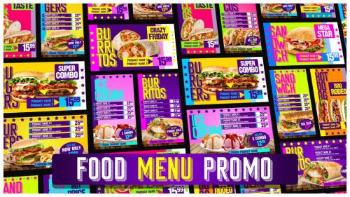 MotionElements - Food Menu Restaurant Promo - 13644691