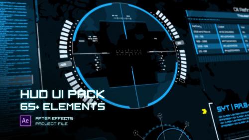 MotionElements - HUD UI Elements Pack - 13708305