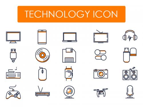 technology vector icon