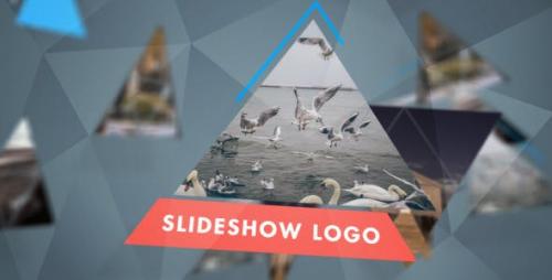 Videohive - Triangular Mini Slideshow Logo Mix - 10325228