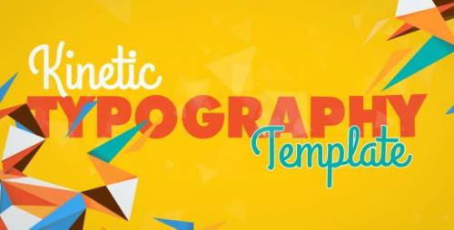 Videohive - Kinetic Typography - 8523088