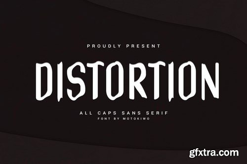 Distortion - Wavy Sans Serif