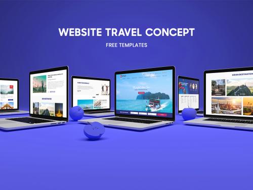 Travel HomePage Concept