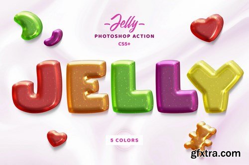 Jelly Photosop Action