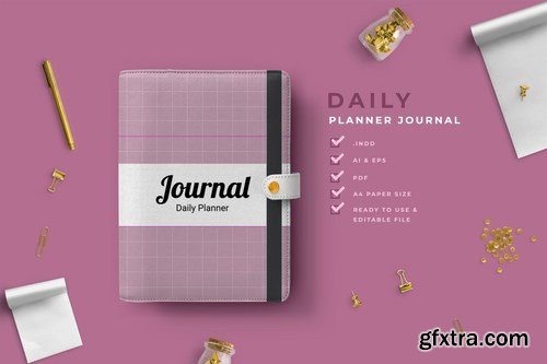 Kyra - Work Daily Planner Journal