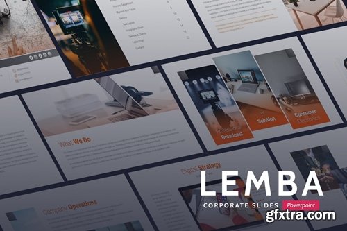 Lemba - Modern Bussines Powerpoint, Keynote and Google Slides Templates