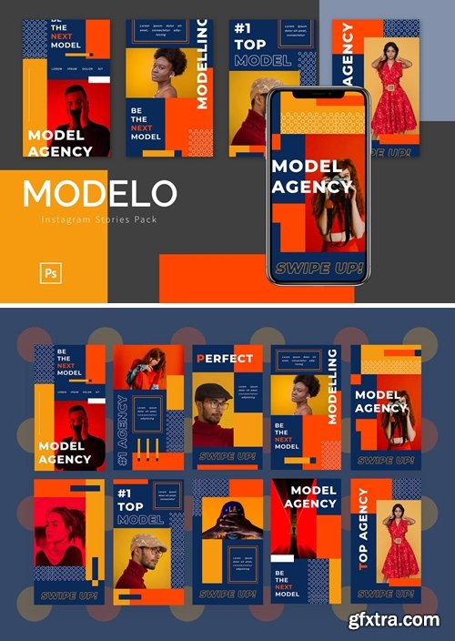 Modelo - Instagram Story Pack