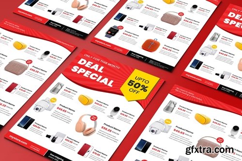 Flyer Electronics Product Sale Template