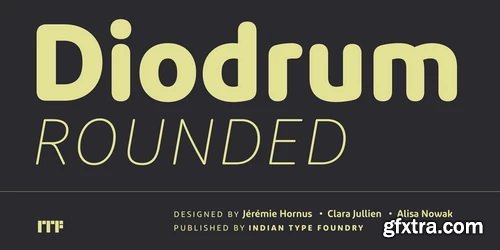 Diodrum Rounded Font Family
