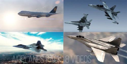 Videohive - Airplanes Pack - 20207061