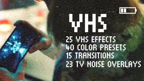 Videohive - VHS Effects Pack for Premiere Pro - 25689646