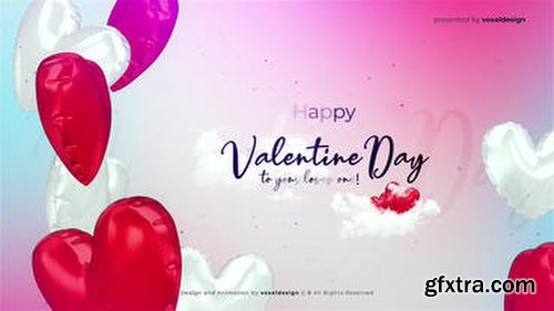 MotionElements Happy Valentine\'s Day Opener 14344402