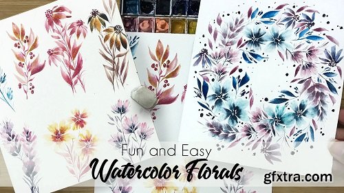 Fun and Easy Watercolor Florals for Beginners