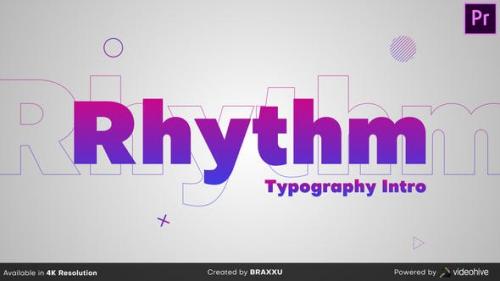 Videohive - Rhythm Typography Intro - 25022339