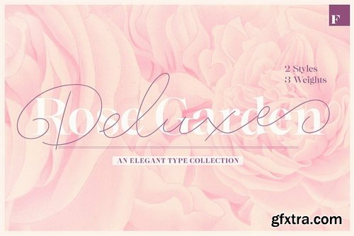 Rose Garden Deluxe Font Family