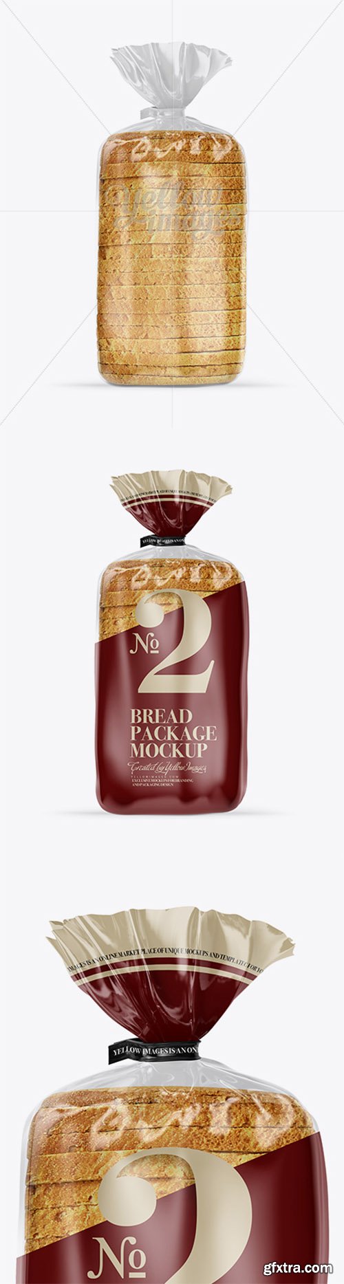 Bread Package With Clip Mockup 18306