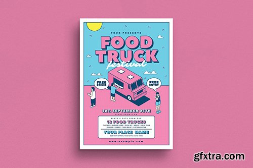Food Truck Event Flyer