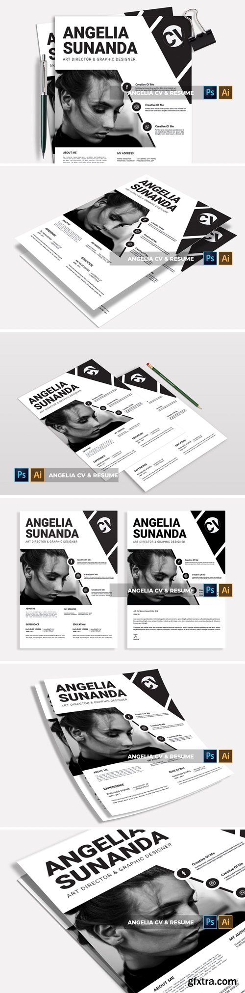 Angelia | CV & Resume
