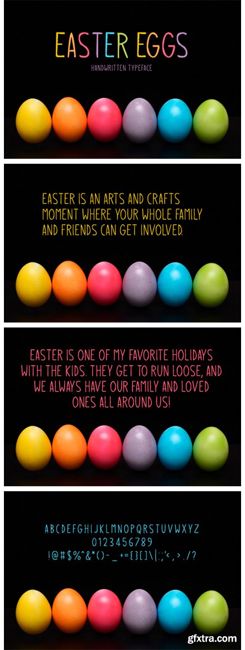 Easter Eggs Font