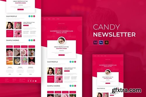 Candy | Newsletter Template