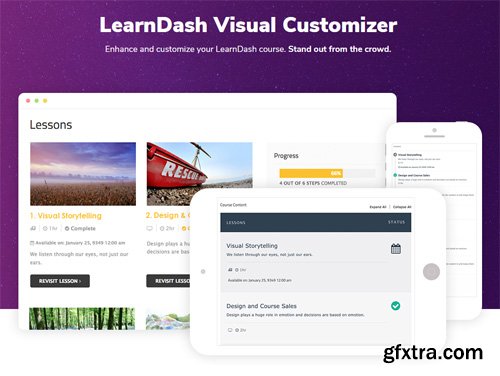 Learndash Visual Customizer v2.2.6 - SnapOrbital