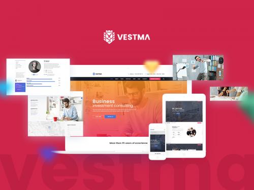 VESTMA - Multipurpose Business, Consulting, Corporate PSD Template