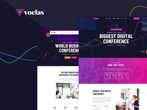 Voelas - Event & Conference Organization PSD