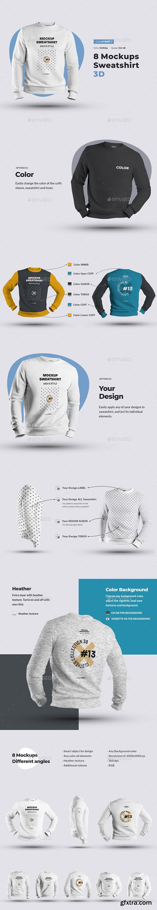 GraphicRiver - 8 Mockups Mens 3D Sweatshirt 25758896