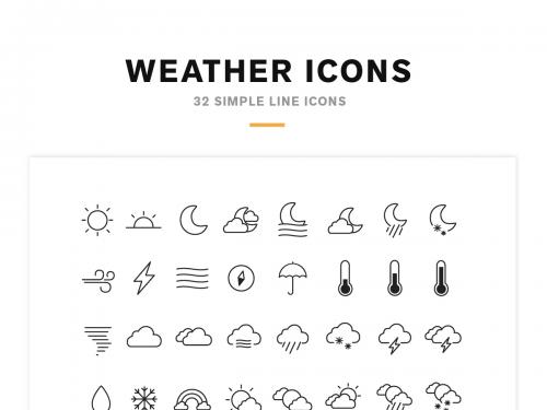 Weather Icons and Font