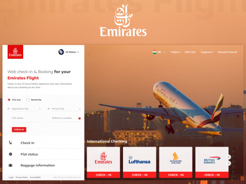 Emirates Checkin