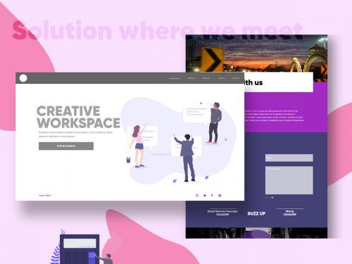 Workspace Website Concept