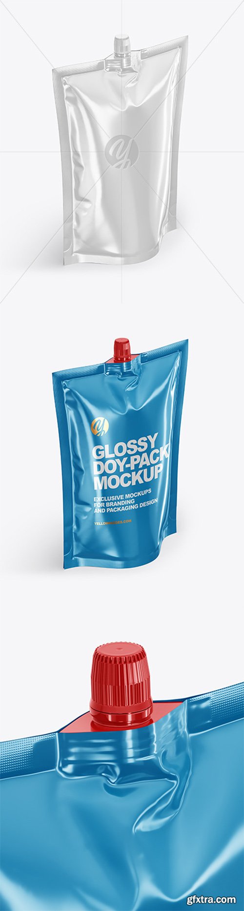 Glossy Doy-Pack Mockup 55431