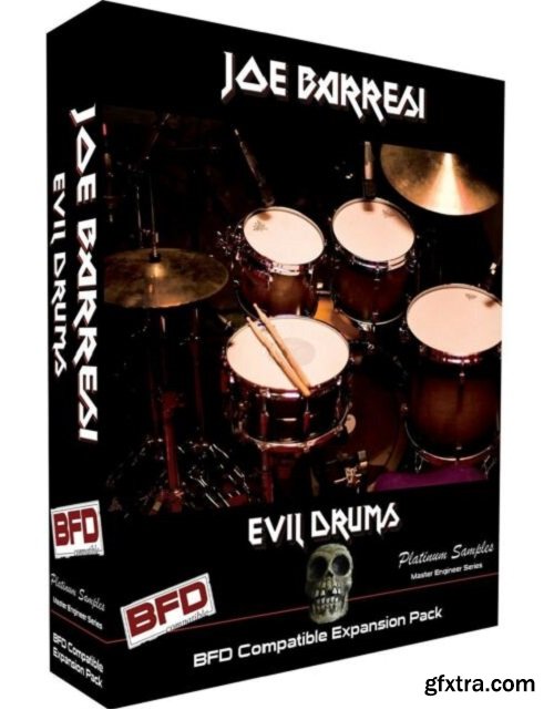 Platinum Samples Joe Barresi Evil Drums Presets and Kits for BFD3