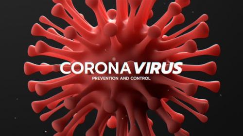 Videohive - Corona Virus Titles - 25797404